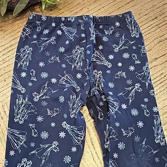 Frozen leggings size 7/8 - Picture 2 of 7
